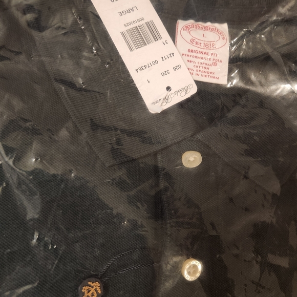 Golden Fleece® Original Fit Stretch Supima® Polo Shirt SIZE LARGE - Picture 3 of 4